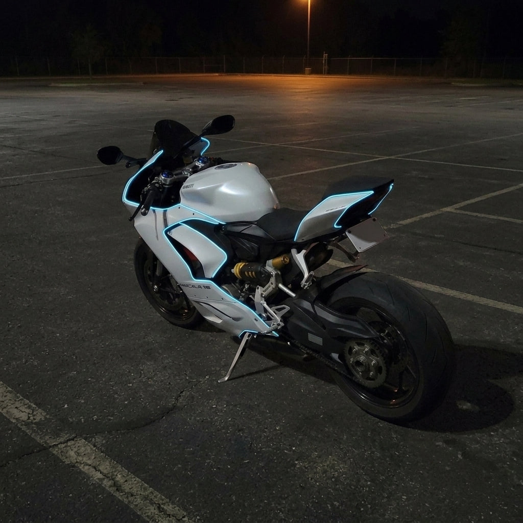 Kit de neón para tu moto