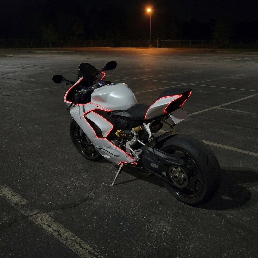 Kit de neón para tu moto